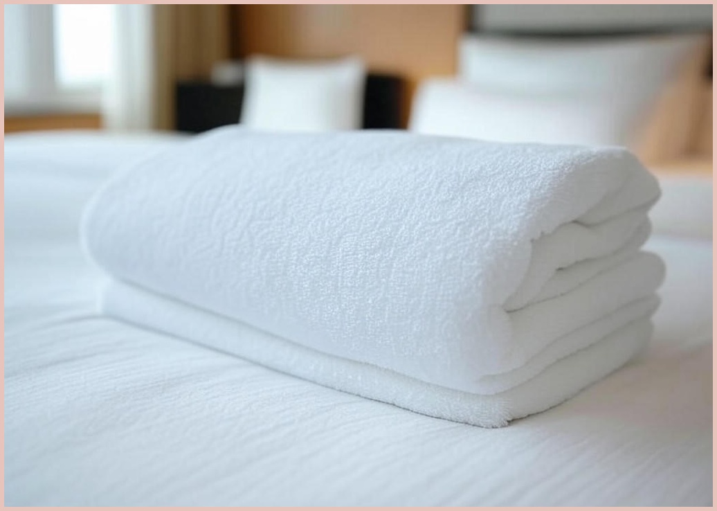 FASEN 호텔수건 먼지없는수건 128g 고급수건 - 이미지 1