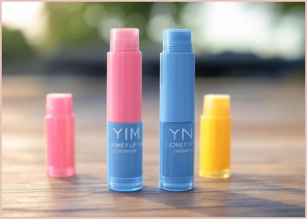 YNM 허니 립밤 세트, 레인보우, 3g, 3개 - 이미지 1