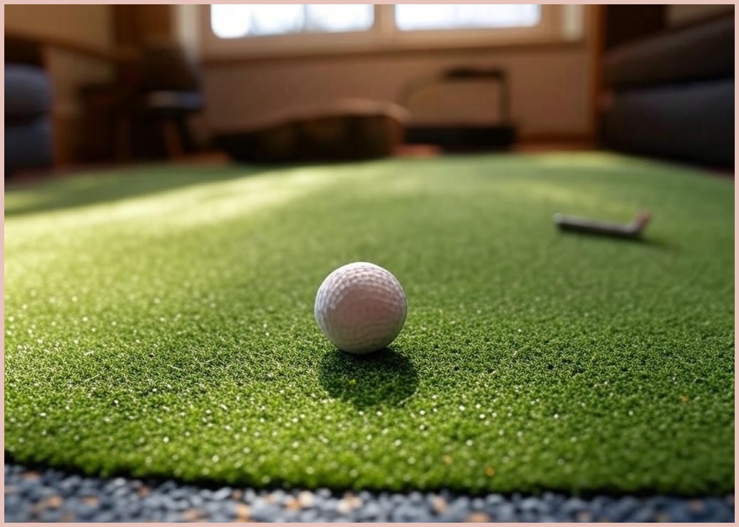 골프 볼튐방지 퍼팅연습기 퍼터거치형 실내 퍼터 연습 매트 가정용 퍼팅기, 1개, 상세페이지 참조