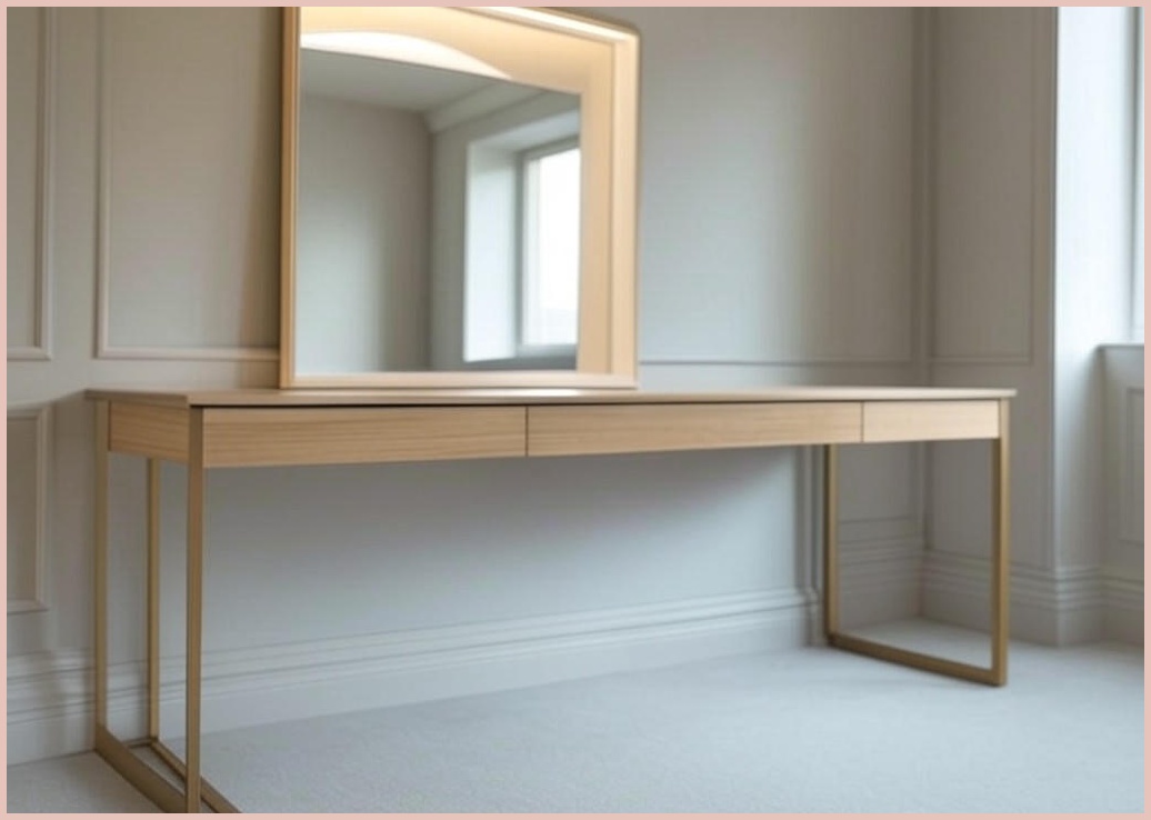 데코퍼니쳐 뉴 피치 미니 화장대 - 이미지 1