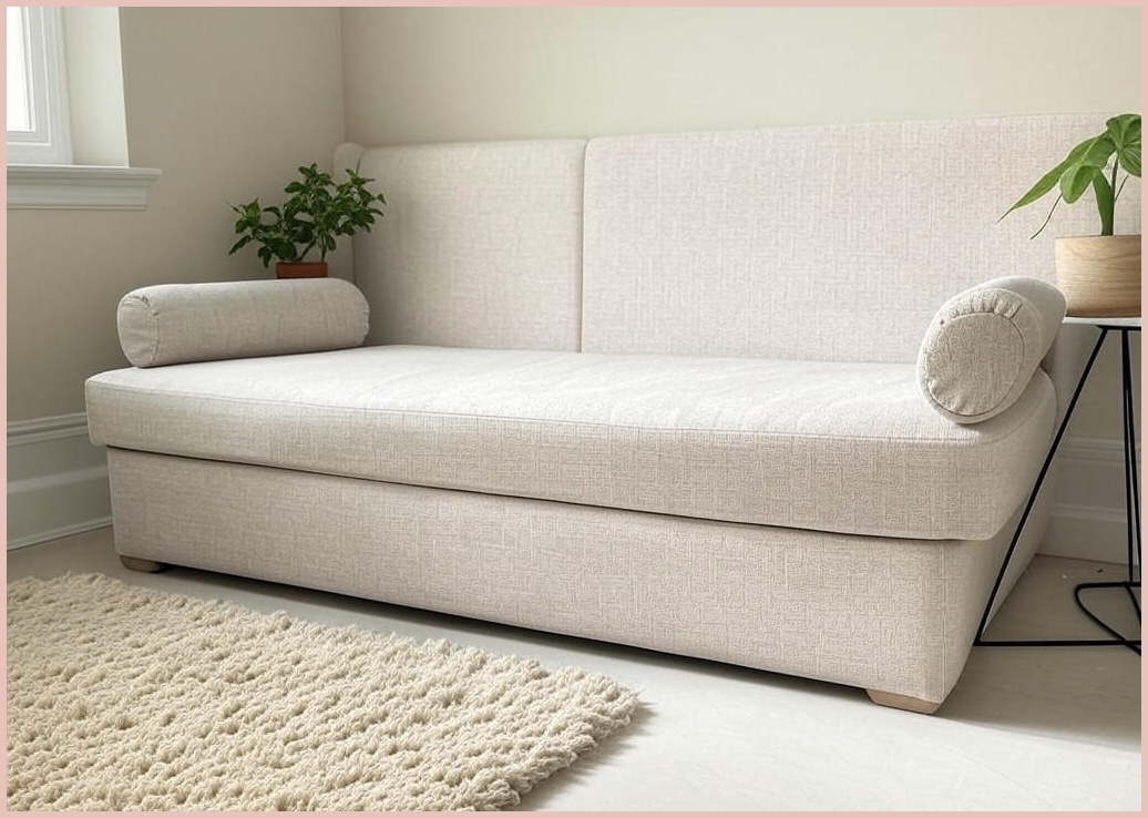 레이디가구 레브 기능성 패브릭 데이베드 아기침대 슬림형 프레임 단품 방문설치 - 이미지 1