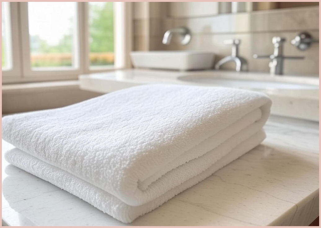 록신 호텔수건 타월 코면사 부드러운 200g 40수 - 이미지 1