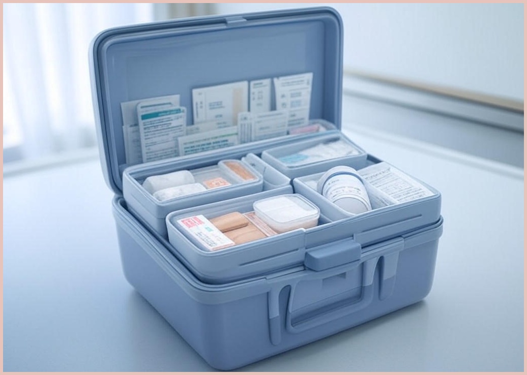 메드올 3단 구급함 중 세트, 1 - 이미지 1