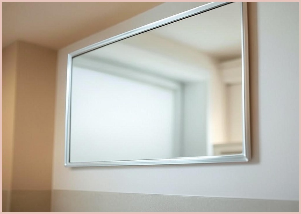 뷰티피크 직사각형 전신거울 3in1 스탠드 벽걸이 거치형 강화안전유리 440x1470, 실버 - 이미지 1