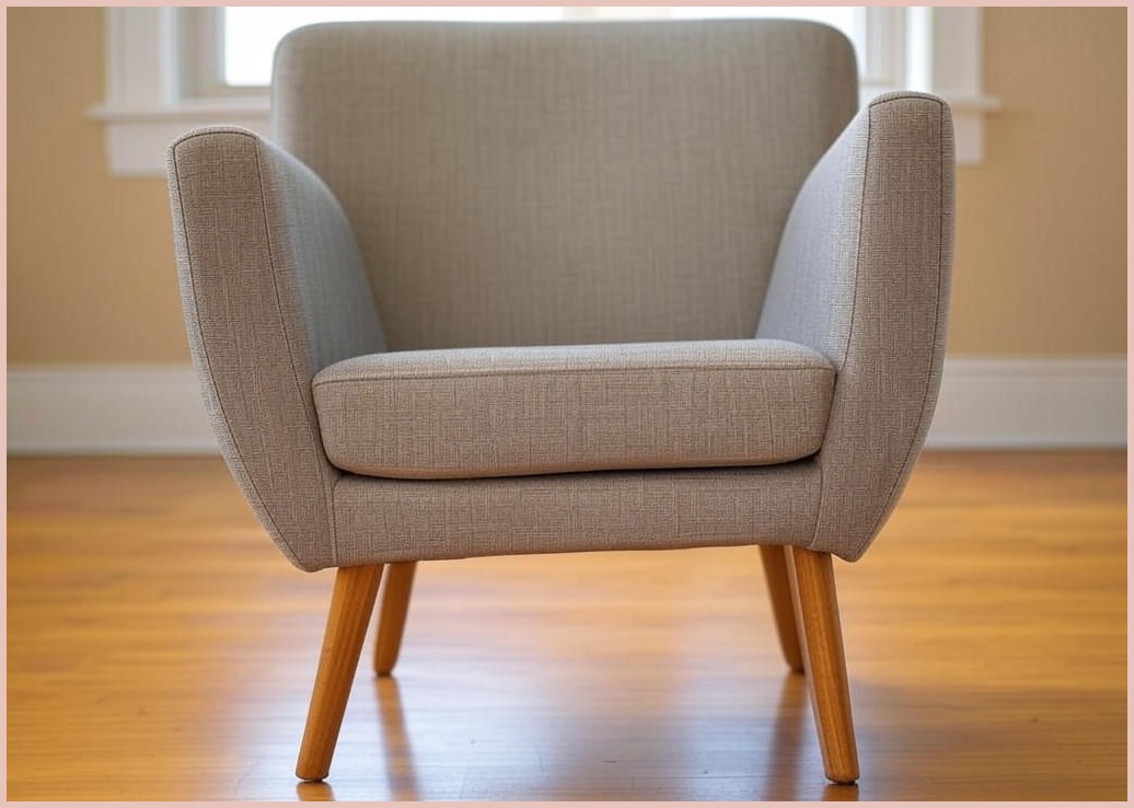 실내 캐주얼의자 회전, 멜란지 그레이, 1개