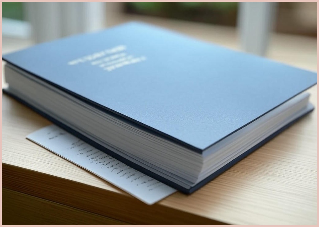 인디고 마음챙김 자기대화일지 (100일용) - 자문자답 질문북, 감정기록 데일리 다이어리, 네이비 - 이미지 1