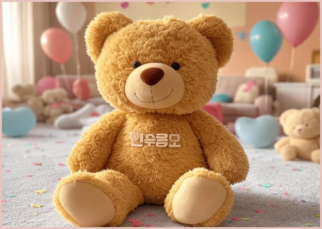 [인쇄곰] 첫돌 하트 돌잔치 백일 답례품 포장 캘리 50mm 50매, 50매 - 이미지 1