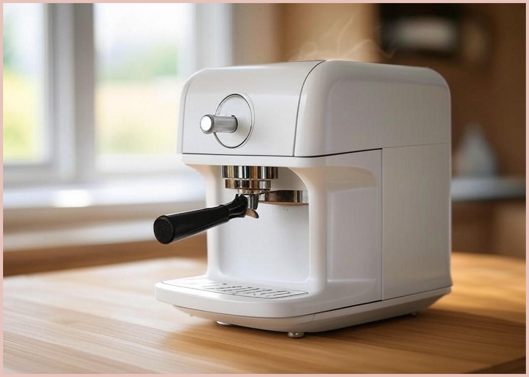 젠프레소 휴대용 커피머신 에스프레소 캡슐 캠핑용 사무실용 가정용, 화이트, 1개