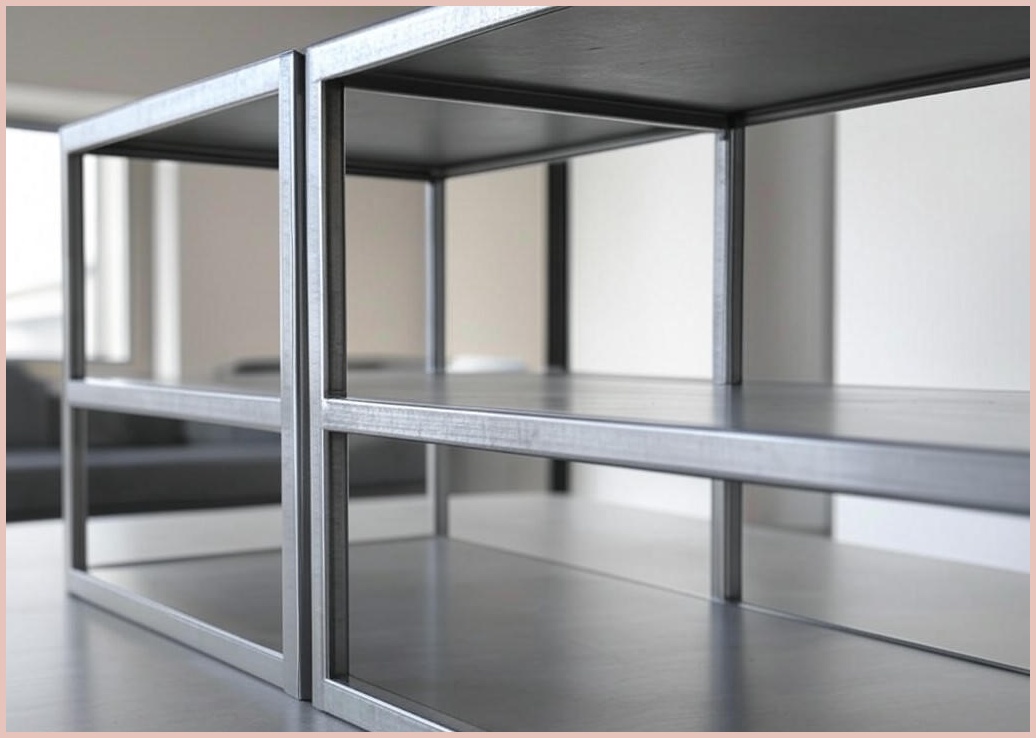 조인메이드 철제 무볼트 조립식 앵글 선반 - 이미지 1