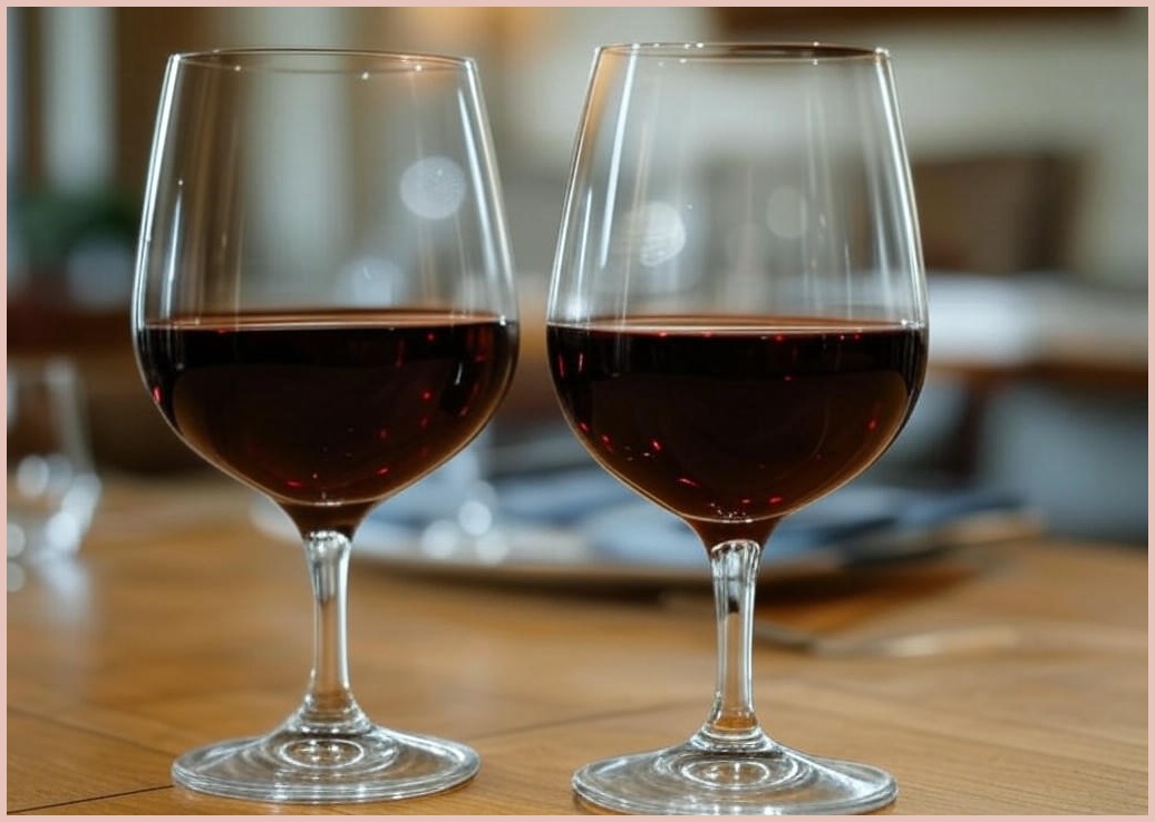 크리스탈 꼬냑 와인잔, 360ml, 2개